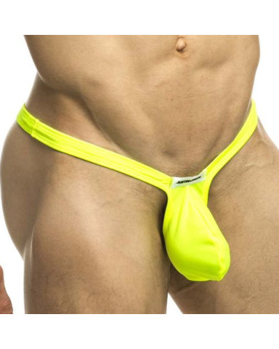 String Bulge Thong Jaune fluo 