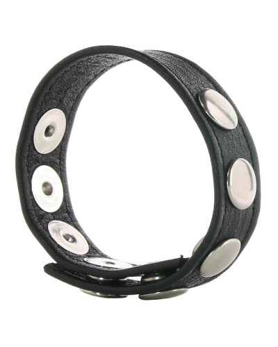 Cockring 5 pressions cuir 