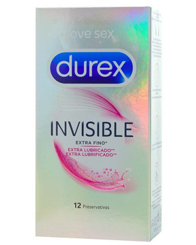 Préservatifs fins lubrifiés Invisible 52mm x12 