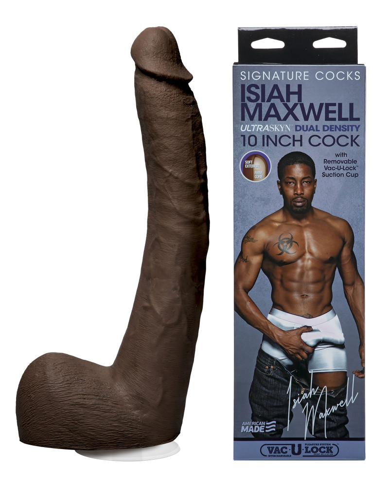 Gode réaliste Acteur Isiah Maxwell 23 x 4 cm 