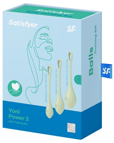 Boules Yoni power 2 Vert 