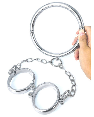 Collier avec menottes Neckop 37cm 