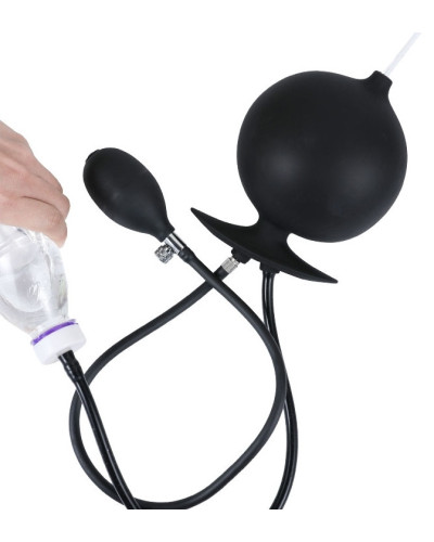 Plug gonflable et Embout de lavement Butt Enema 12 x 11cm 