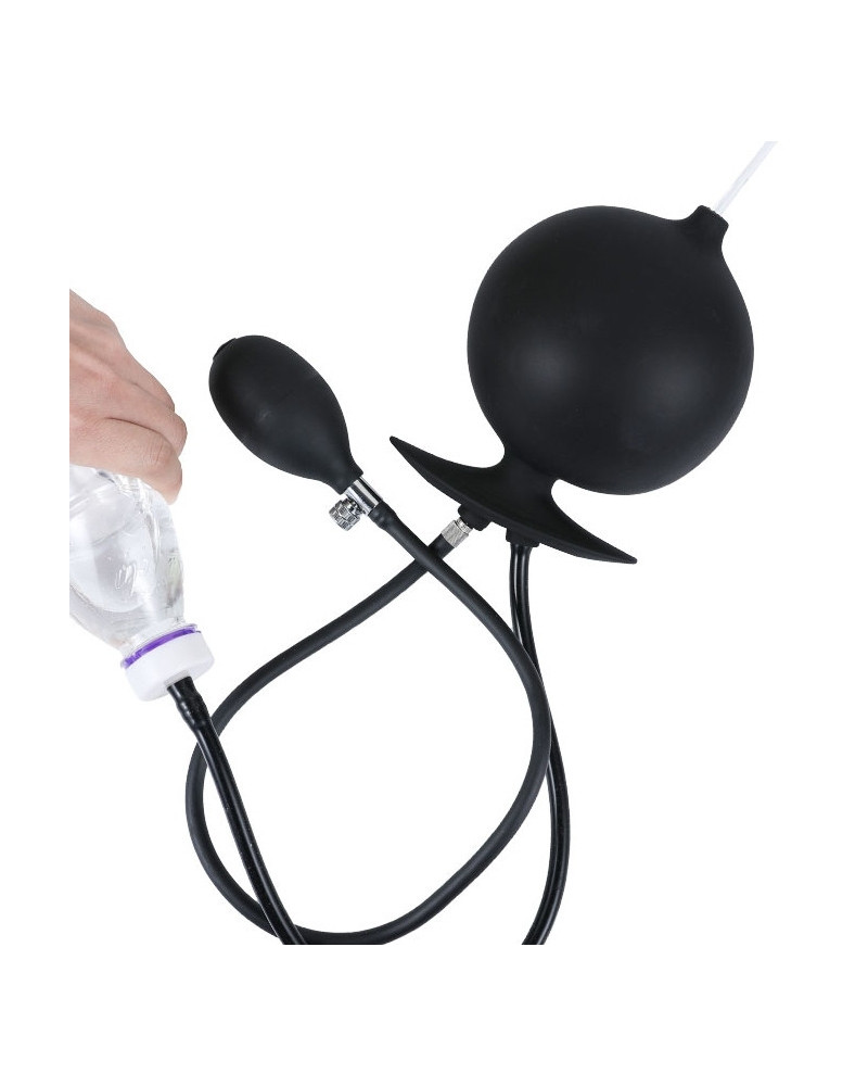 Plug gonflable et Embout de lavement Butt Enema 12 x 11cm 