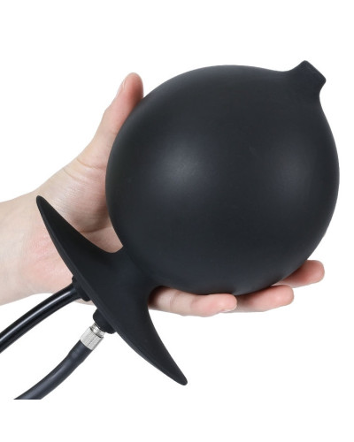 Plug gonflable et Embout de lavement Butt Enema 12 x 11cm 