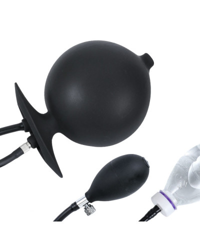 Plug gonflable et Embout de lavement Butt Enema 12 x 11cm 