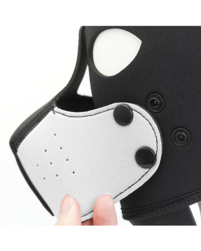 Masque Petty Dog Noir-Blanc 