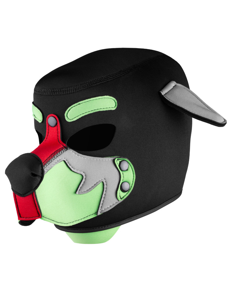 Cagoule Wolf Gang Noir-Vert 