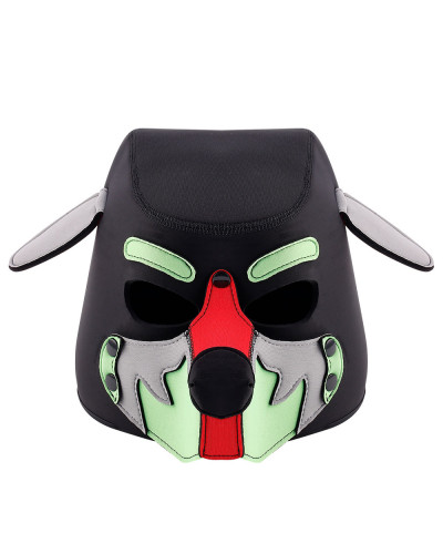 Cagoule Wolf Gang Noir-Vert 