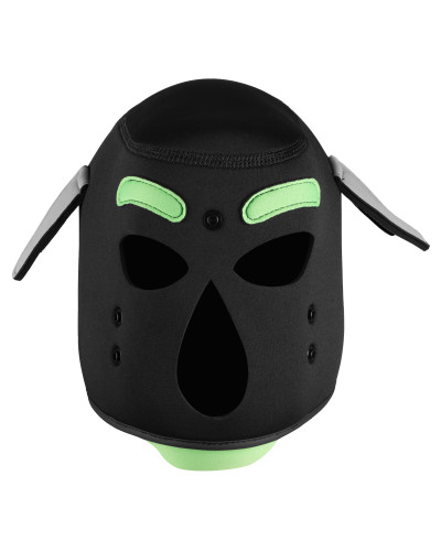 Cagoule Wolf Gang Noir-Vert 