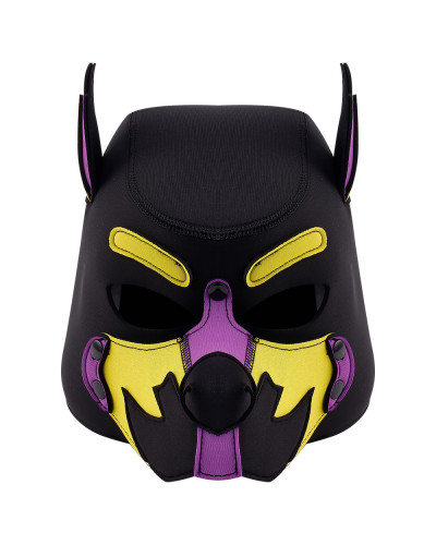 Masque Wolf Gang Noir-Jaune-Violet 
