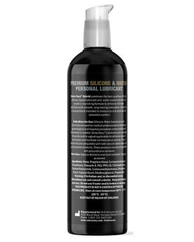 Lubrifiant hybride Swiss Navy Hybrid 237ml 