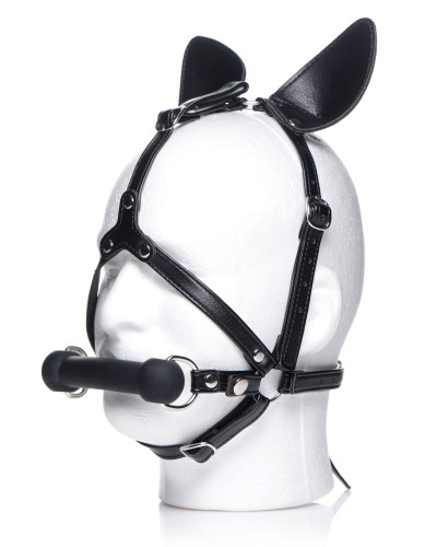 Harnais de Tête Dark Horse Simili 