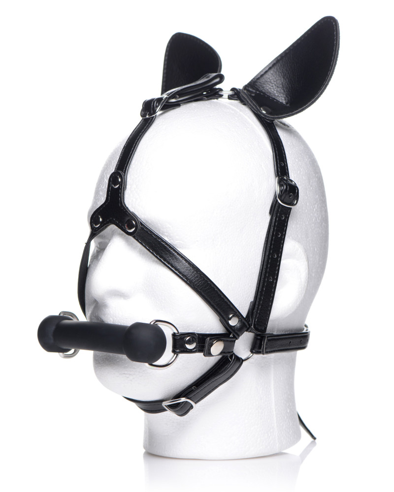 Harnais de Tête Dark Horse Simili 