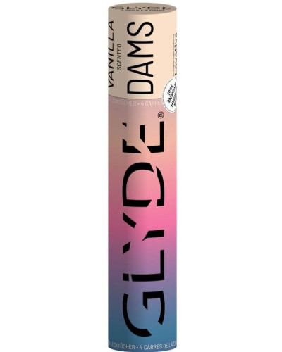 Digues en latex Glyde Dams Vanille x4 