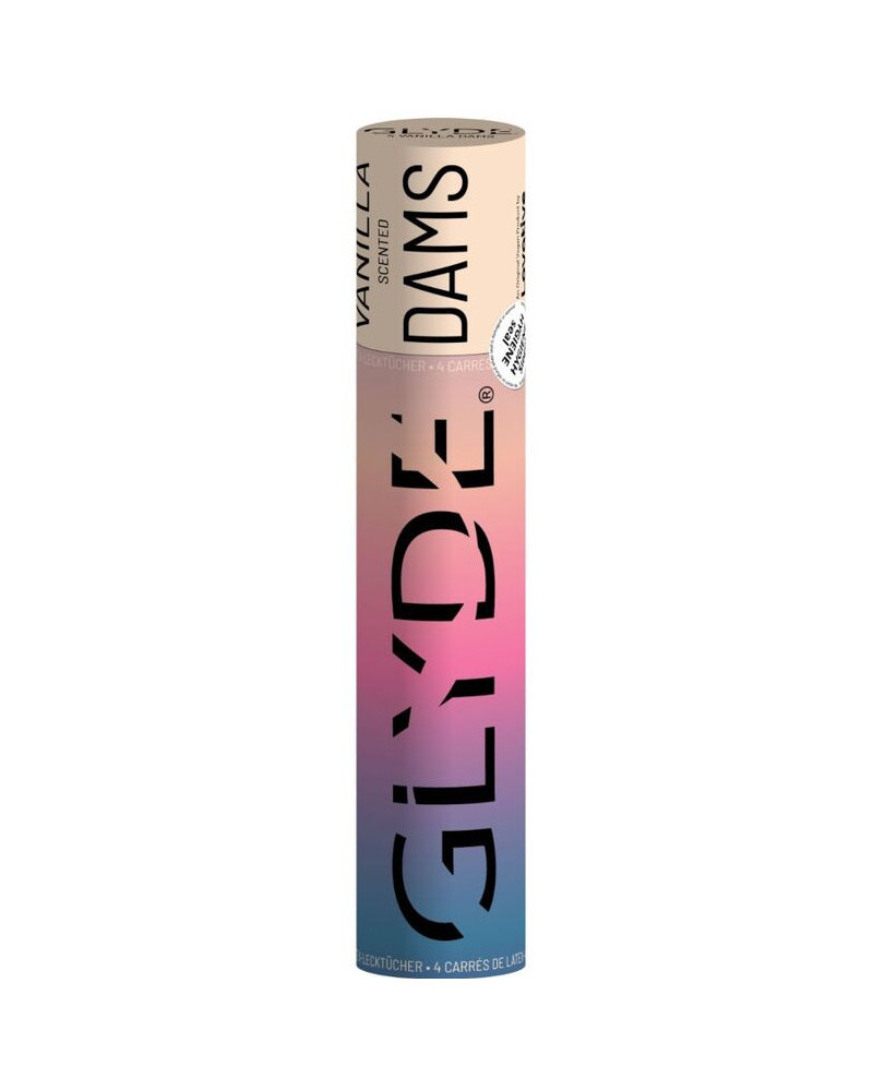 Digues en latex Glyde Dams Vanille x4 