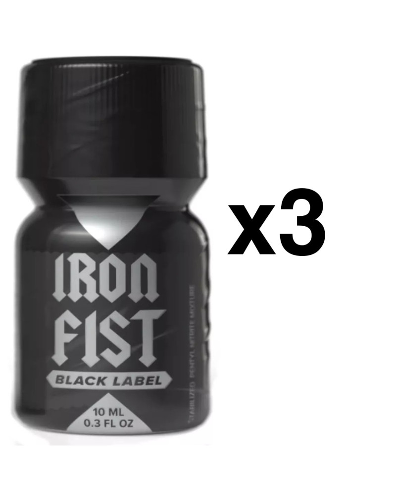 IRON FIST BLACK LABEL 10ml x3 