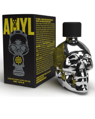 AMYL SILVER SKULL 15ml x3 