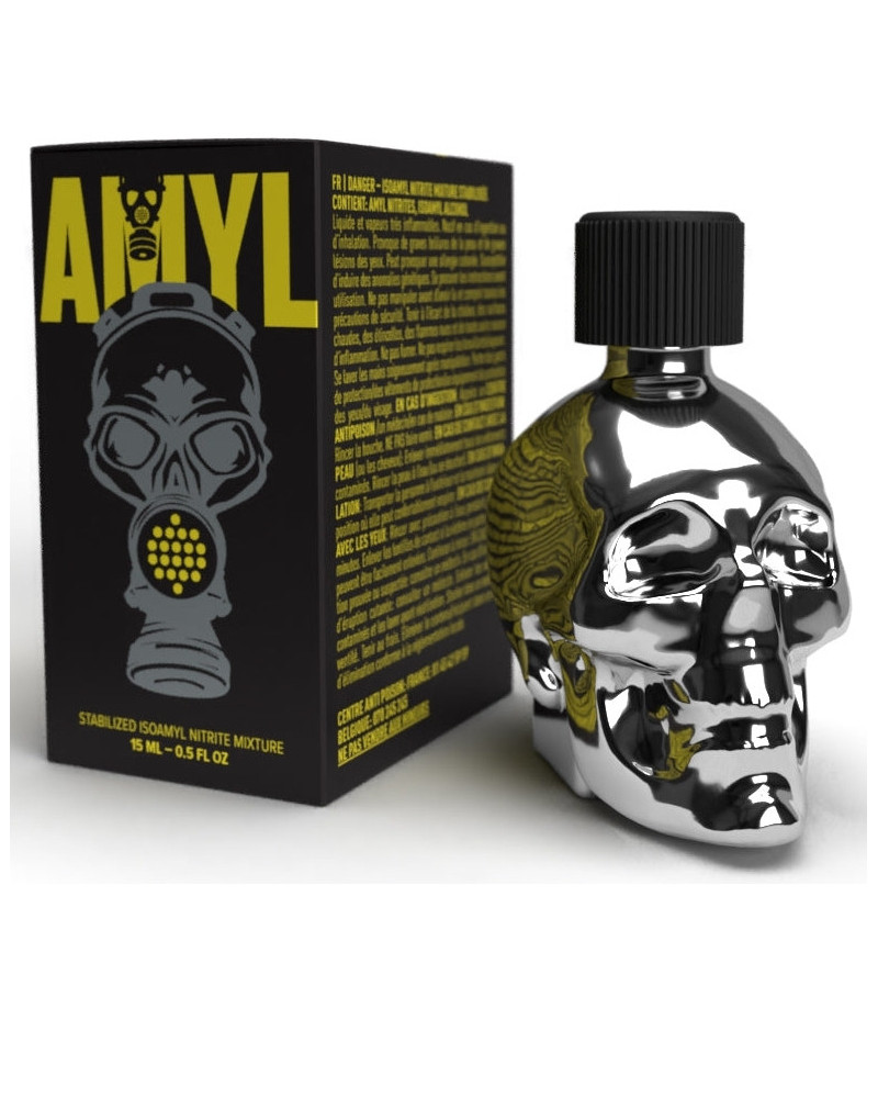 AMYL SILVER SKULL 15ml x3 
