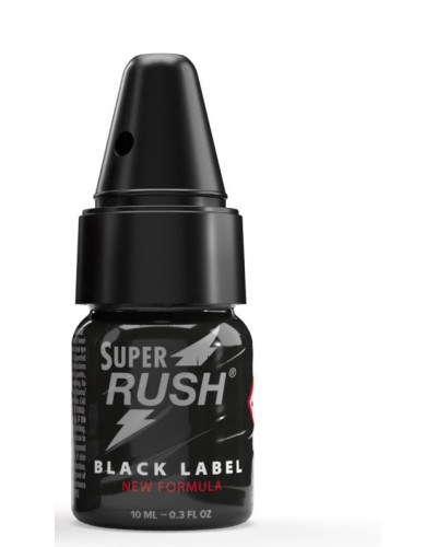 Super Rush Black Label 10ml Bouchon Diffuseur 