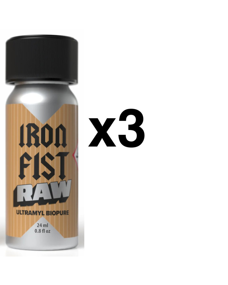 IRON FIST RAW 24ml x3 