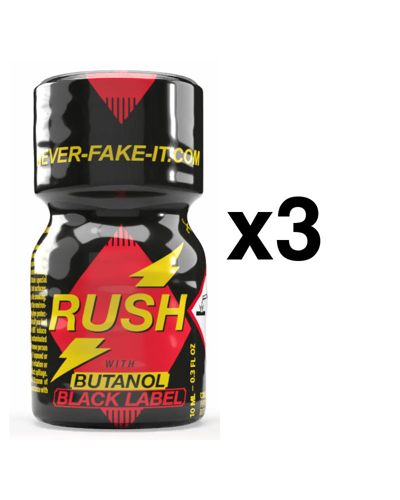 Rush Butanol Black Label 10ml x3 
