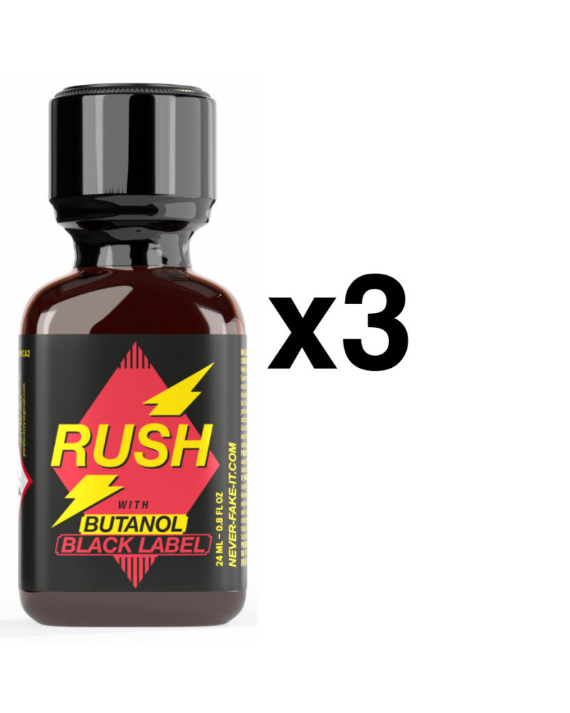 Rush Butanol Black Label 24ml x3 