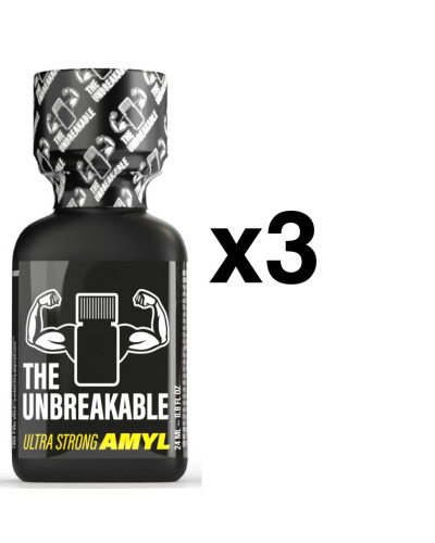 The Unbreakable Amyl 24ml x3 