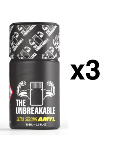 The Unbreakable Amyl 10ml x3 