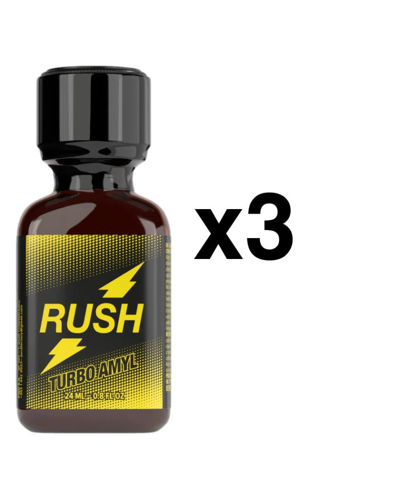 Rush Turbo Amyl 24ml x3 