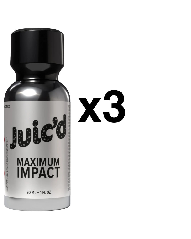 Juic'd Maximum Impact 30ml x3 