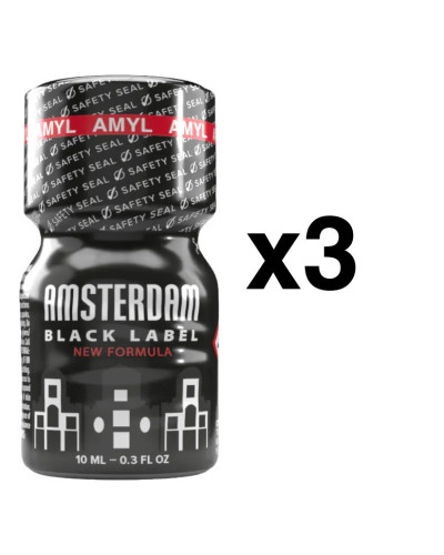 Amsterdam Black Label 10ml x3 