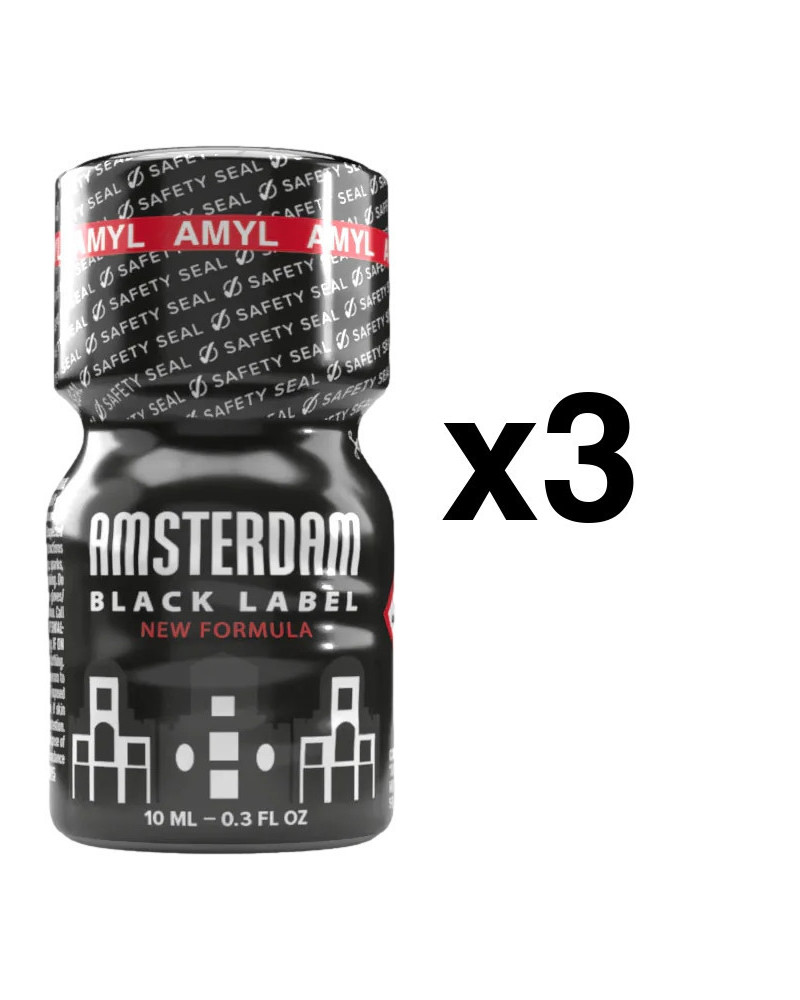 Amsterdam Black Label 10ml x3 