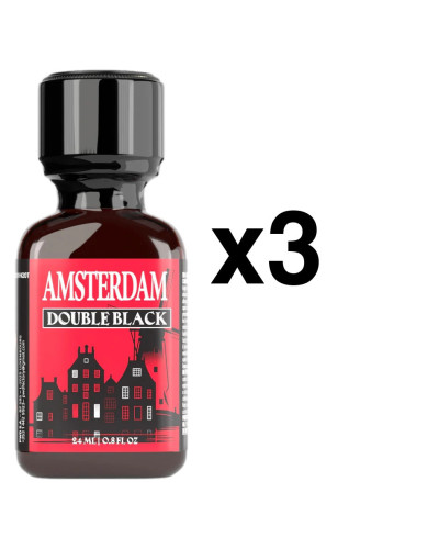 Amsterdam Double Black 24ML x3 