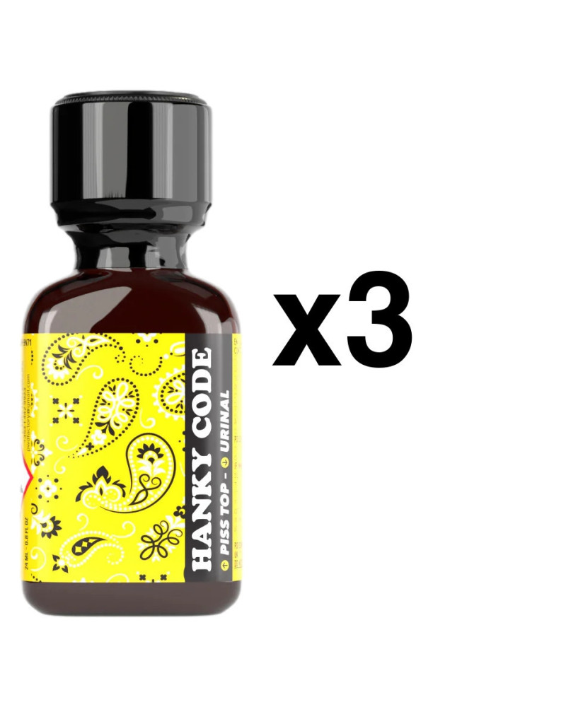 Hanky Code Jaune 24ml x3 