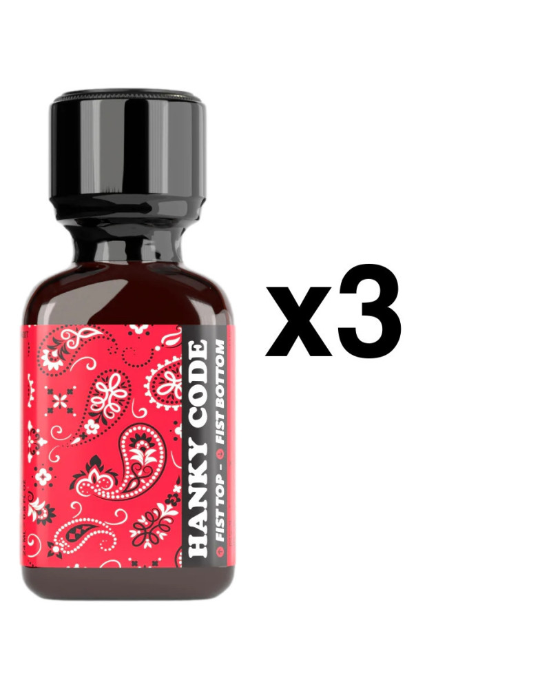 Hanky Code Rouge 24ml x3 