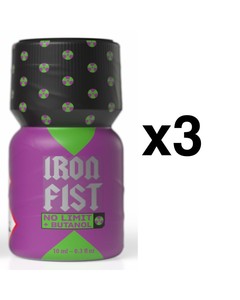 Iron Fist No Limit Butanol 10ml x3 