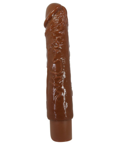 Gode vibrant Rufus Marron 20 x 4.3cm 