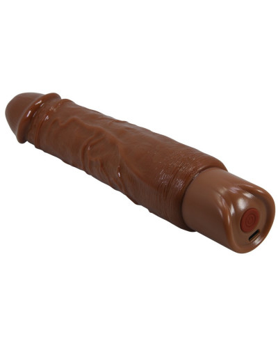 Gode vibrant Rufus Marron 20 x 4.3cm 