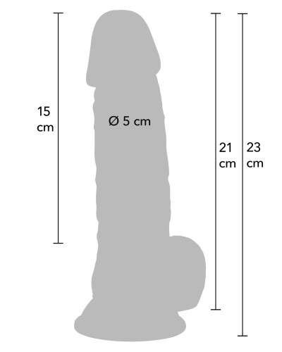 Gode Dickright 17 x 5cm 