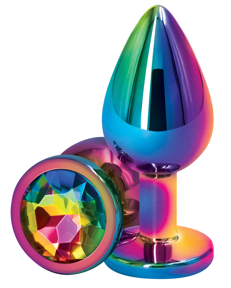 Bijou anal Rear Rainbow M 7 x 3.5cm 