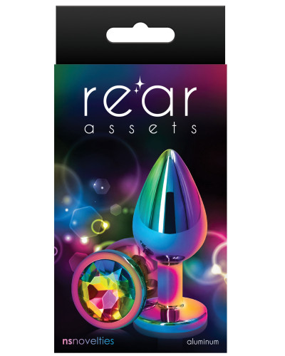 Bijou anal Rear Rainbow M 7 x 3.5cm 