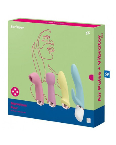 Pack de 4 Accesoires Marvelous Four Satisfyer 