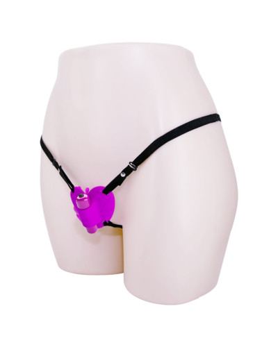 Vibro de Culotte avec Harnais Heartbeat 