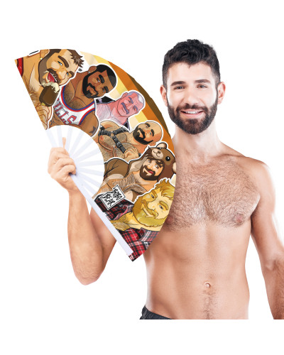 Éventail Bear pride 64cm 
