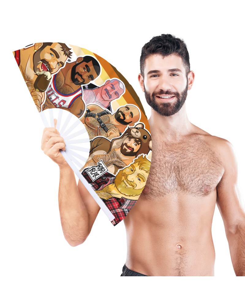 Éventail Bear pride 64cm 