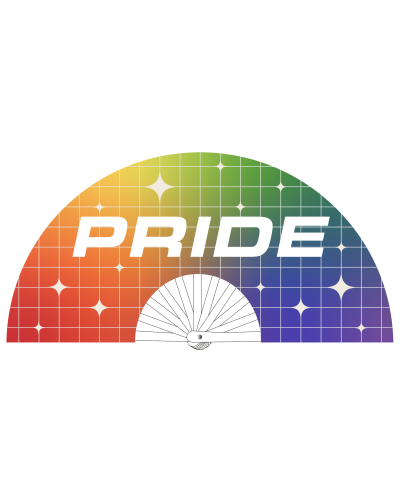 Éventail Pride 64cm 