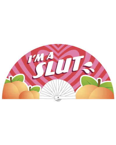 Éventail Slut 64cm 