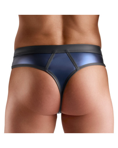 String avec boutons Notto Noir-Bleu 