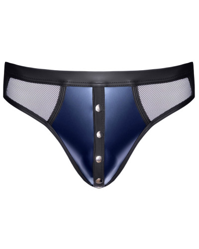 String avec boutons Notto Noir-Bleu 